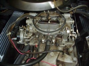 Carb with air cleaner removed.