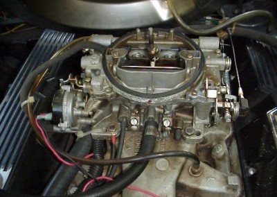 Carb with air cleaner removed.