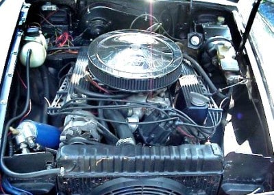 Engine bay head on