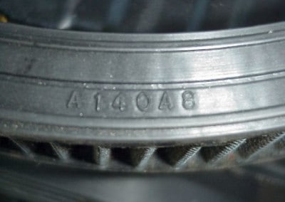 The filter is a K&H A140A8